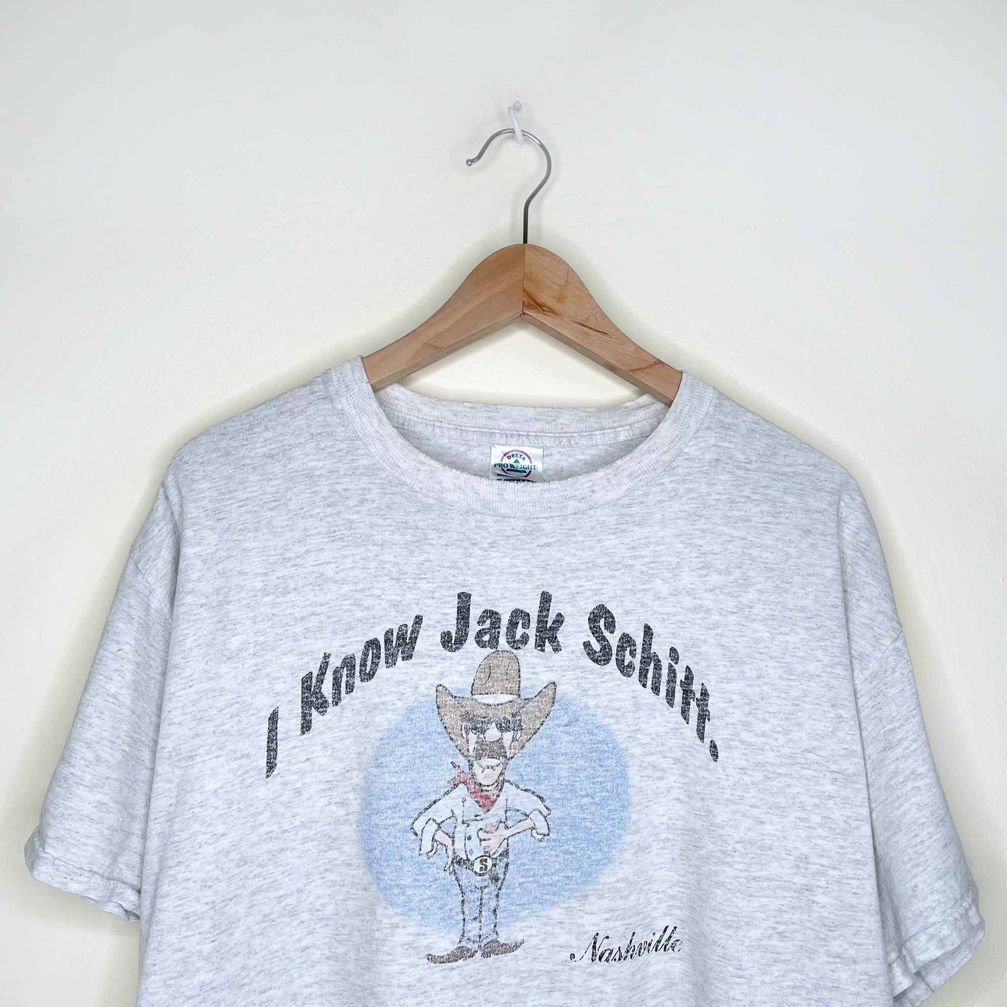 vintage i know jack schitt souvenir tee - size large