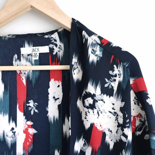 Jack by BB Dakota satin kimono - size Medium