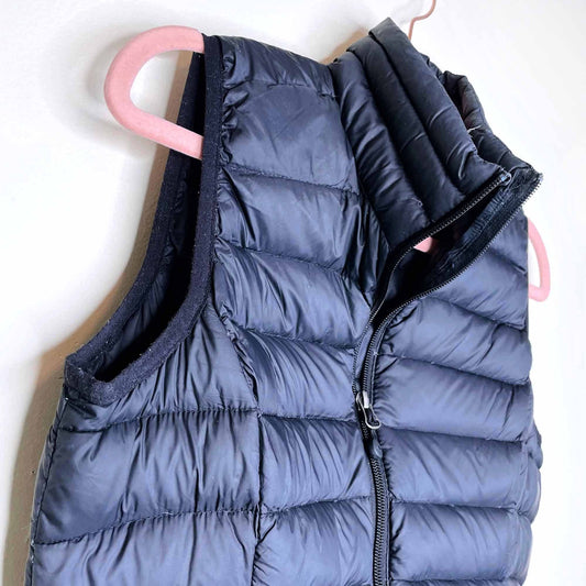 joe fresh packaway down puffer vest - size xs