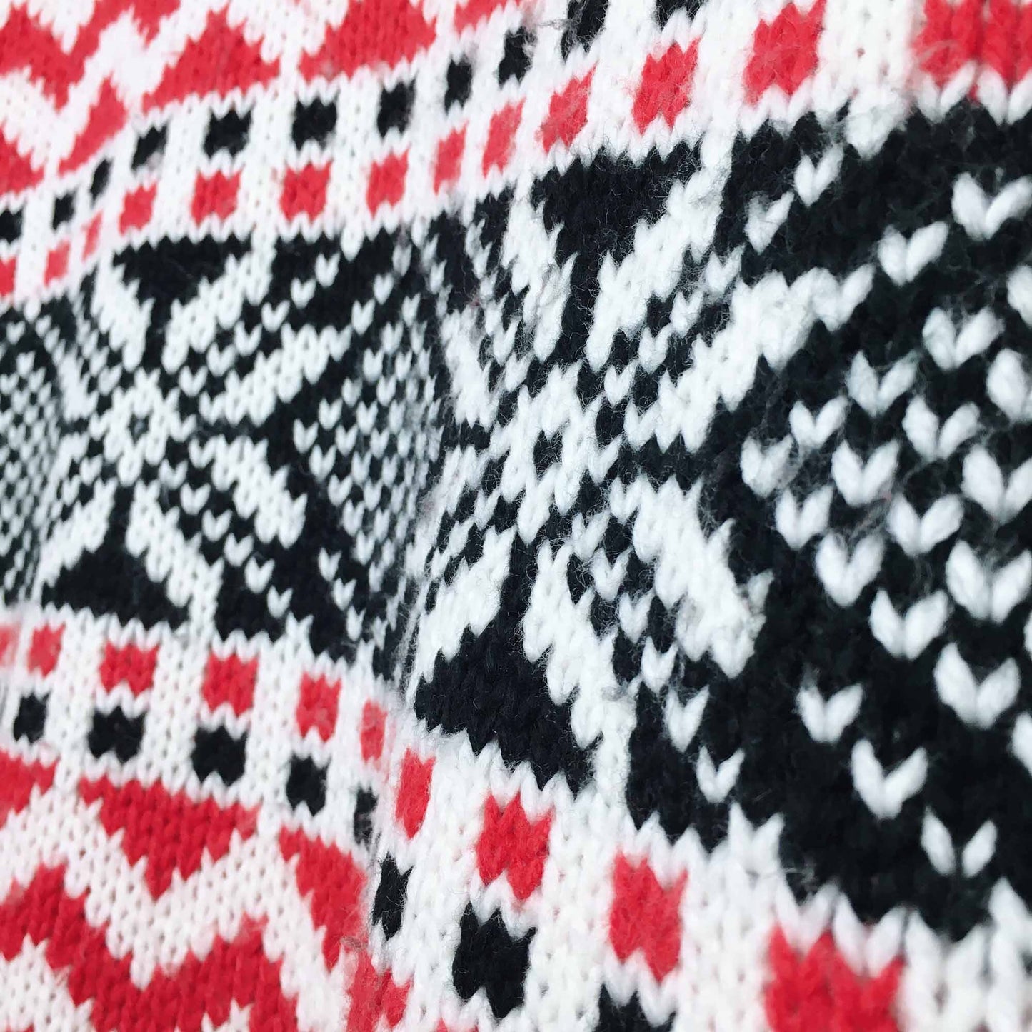 Vintage JOIA snowflake christmas sweater - size 38