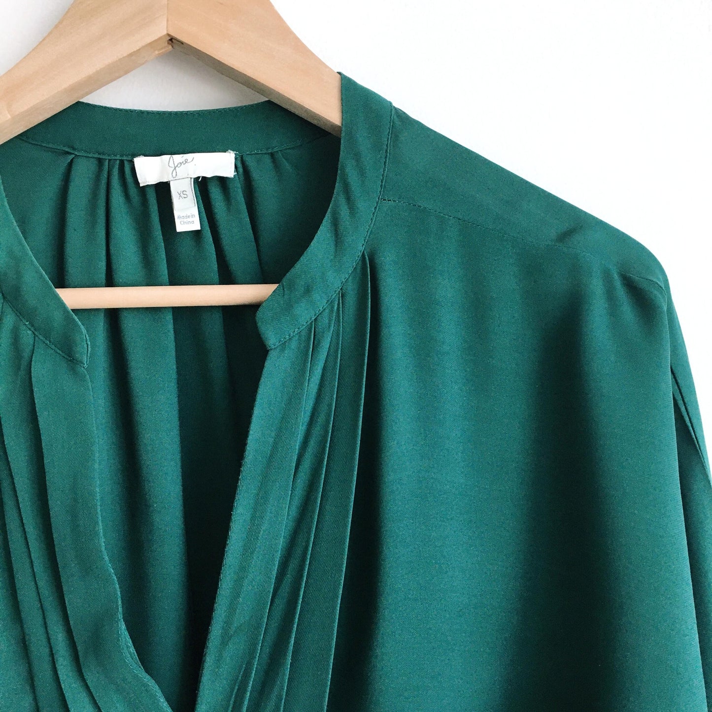 Joie Marru pintucked blouse - size xs