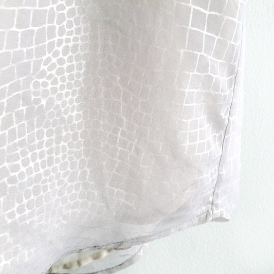 Joie Metallic Rancher Snakeskin Top - size Medium