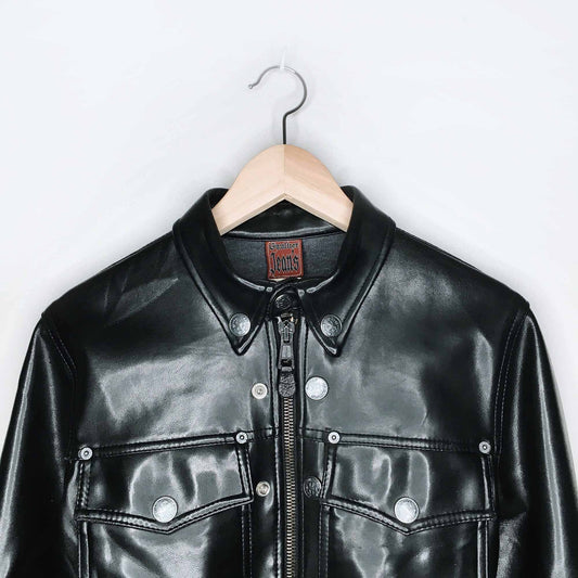 Vintage 90's Jean Paul Gaultier biker jacket - size Medium