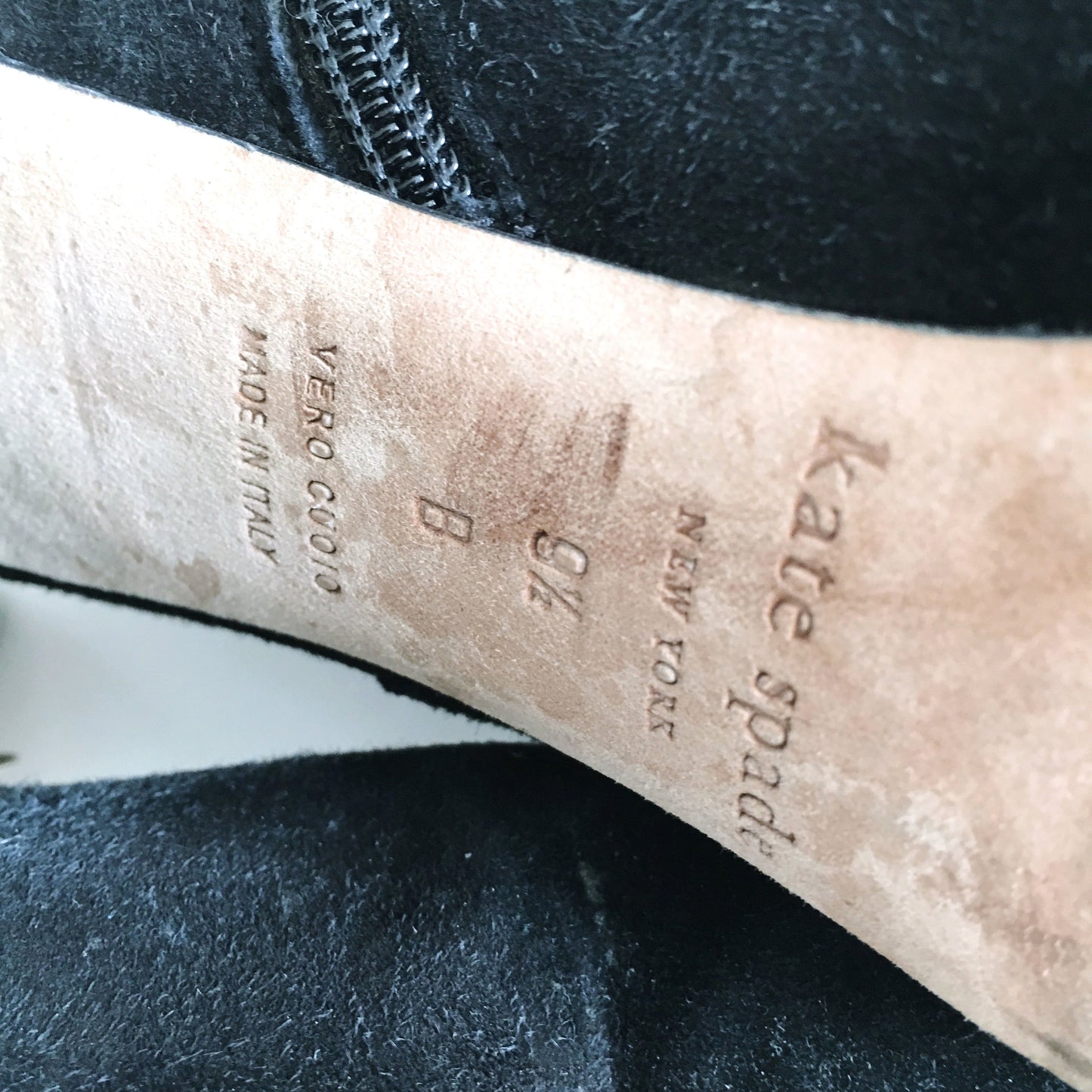 Kate Spade Darota Suede Ankle Bootie - size 9.5