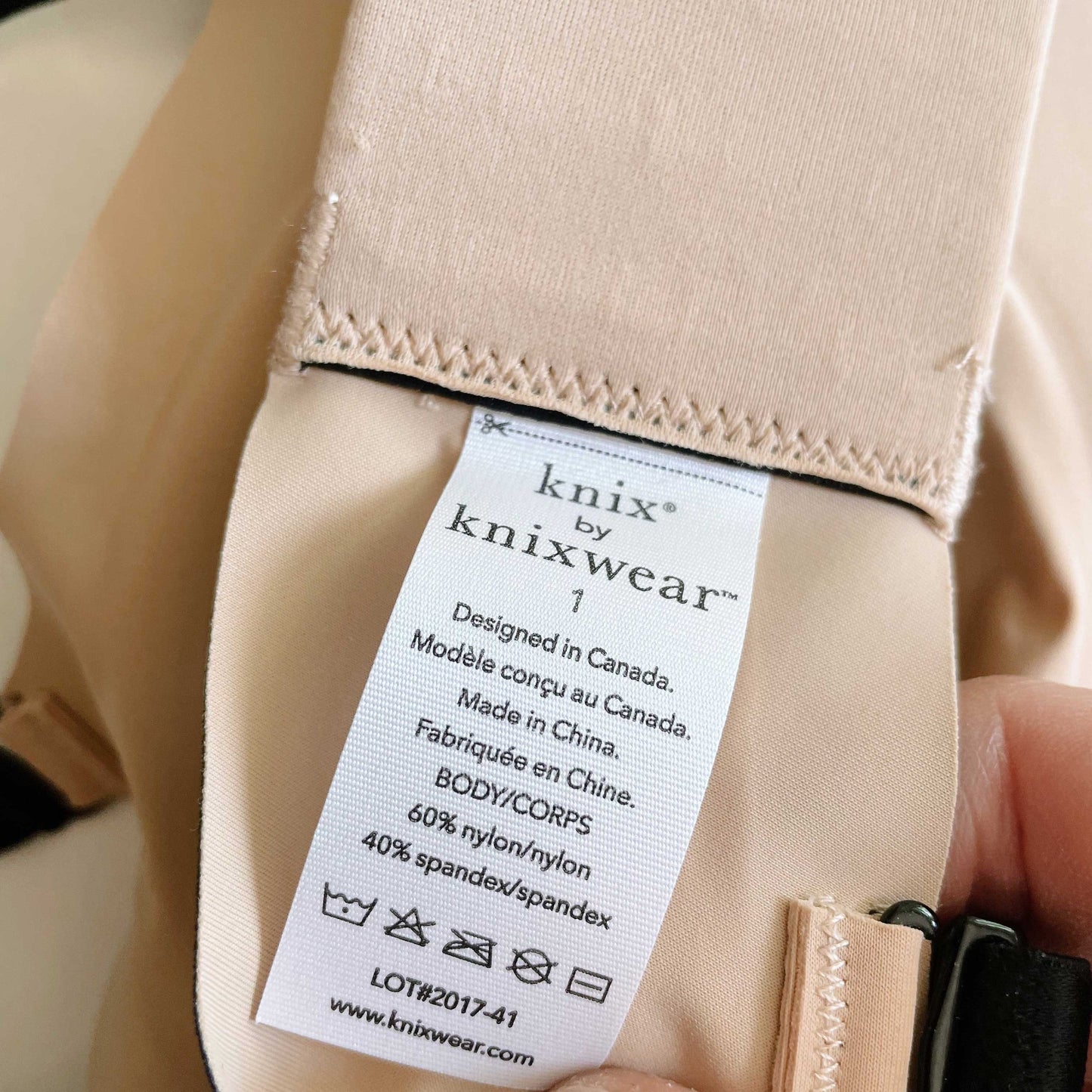 knix padded evolution reversible bra - size 1