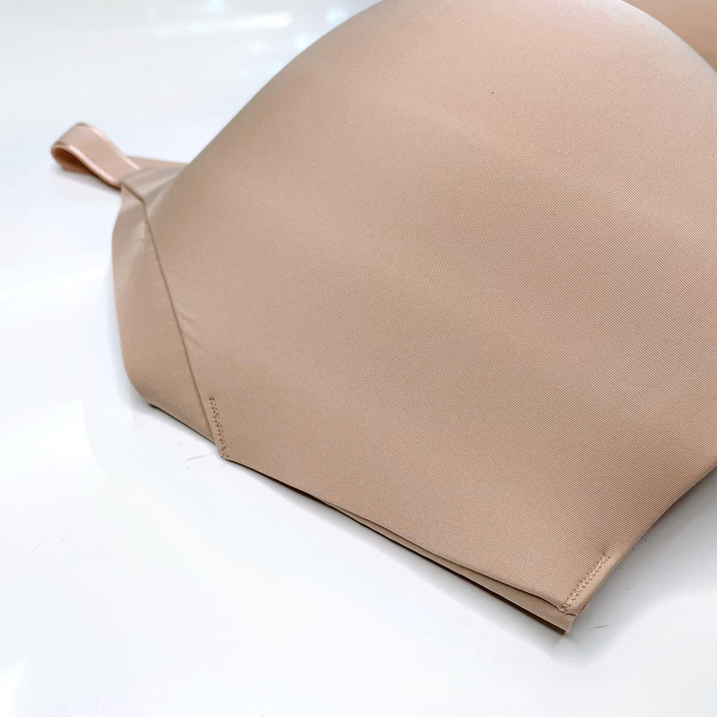 knix wingwoman contour bra in warm sand - size 8+++