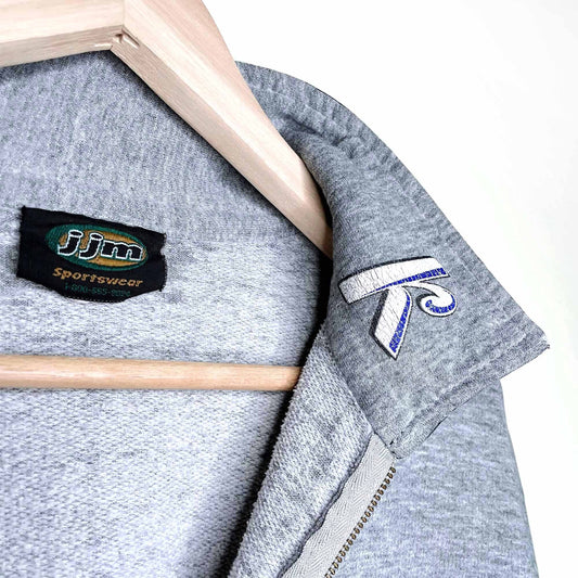 vintage kokanee beer 1/4 zip up sweatshirt - size xl