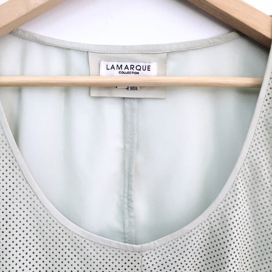 LAMARQUE Leather Nikki tank - size Medium