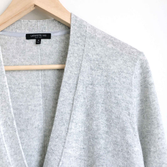 Lafayette 148 cashmere a-line cardigan sweater - size Medium