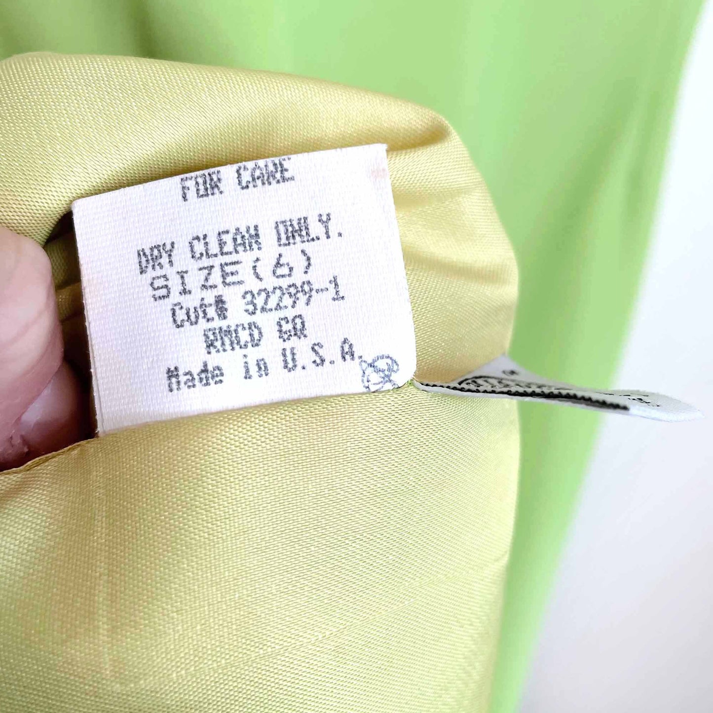 vintage 1995 laundry by shelli segal mod cut-out dress - size 6