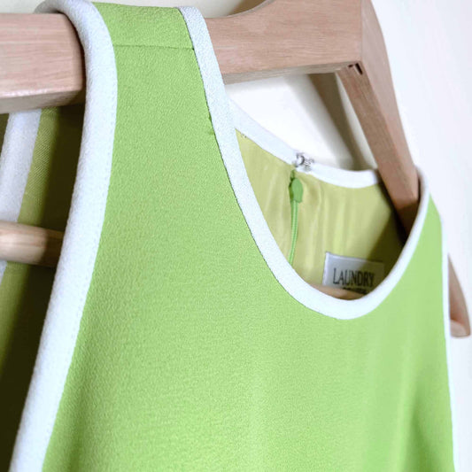 vintage 1995 laundry by shelli segal mod cut-out dress - size 6