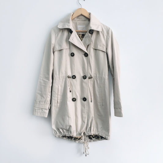 laundry by shelli segal classic trench coat - size small