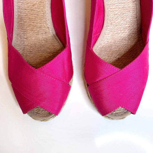 Lauren Ralph Lauren Cecelia wedge espradilles - size 7