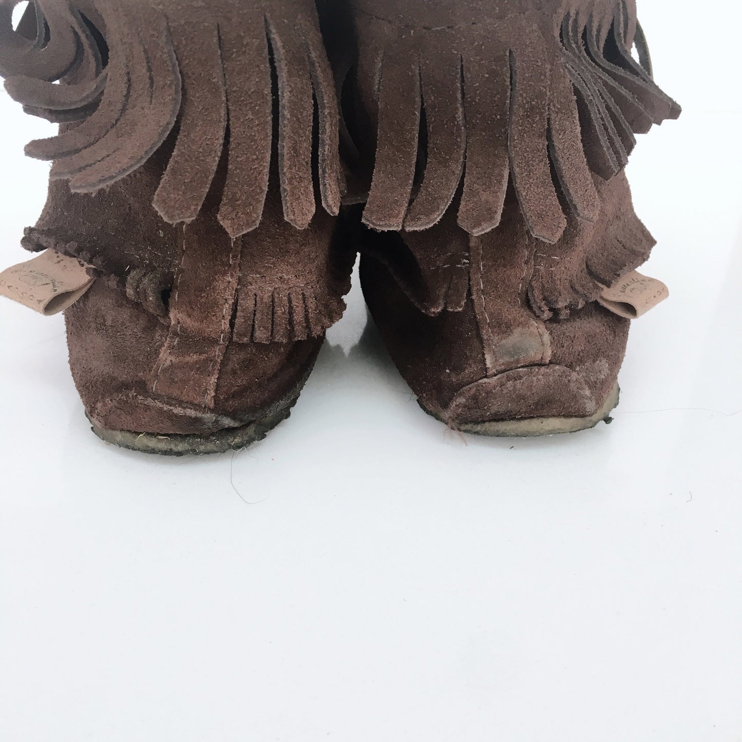 Laurentien Chief Suede Moccasins - size 7