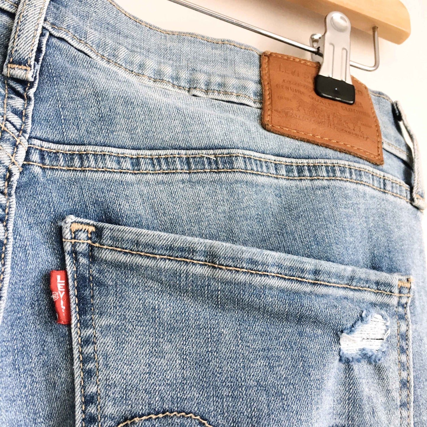 Levi's slasher mile high super skinny - size 31