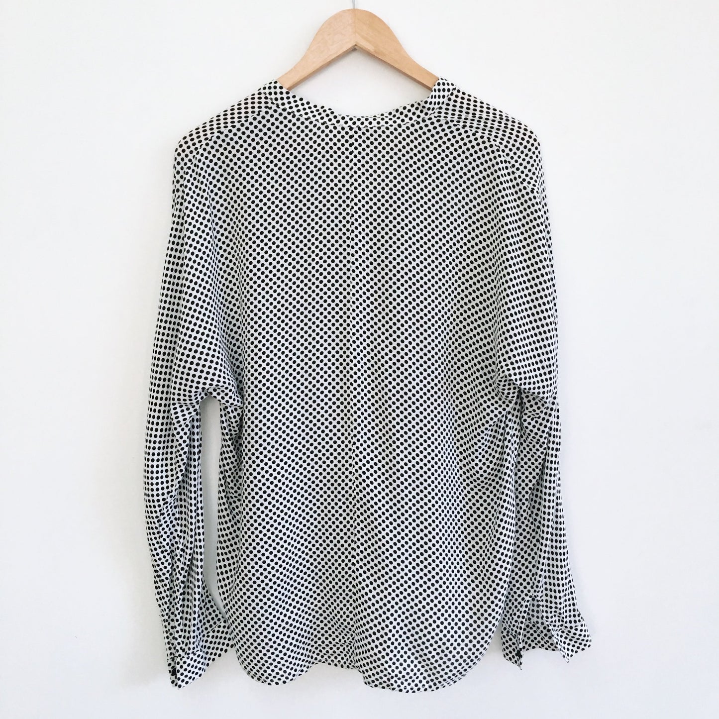 Lila Rose Polka Dot Blouse - size Medium