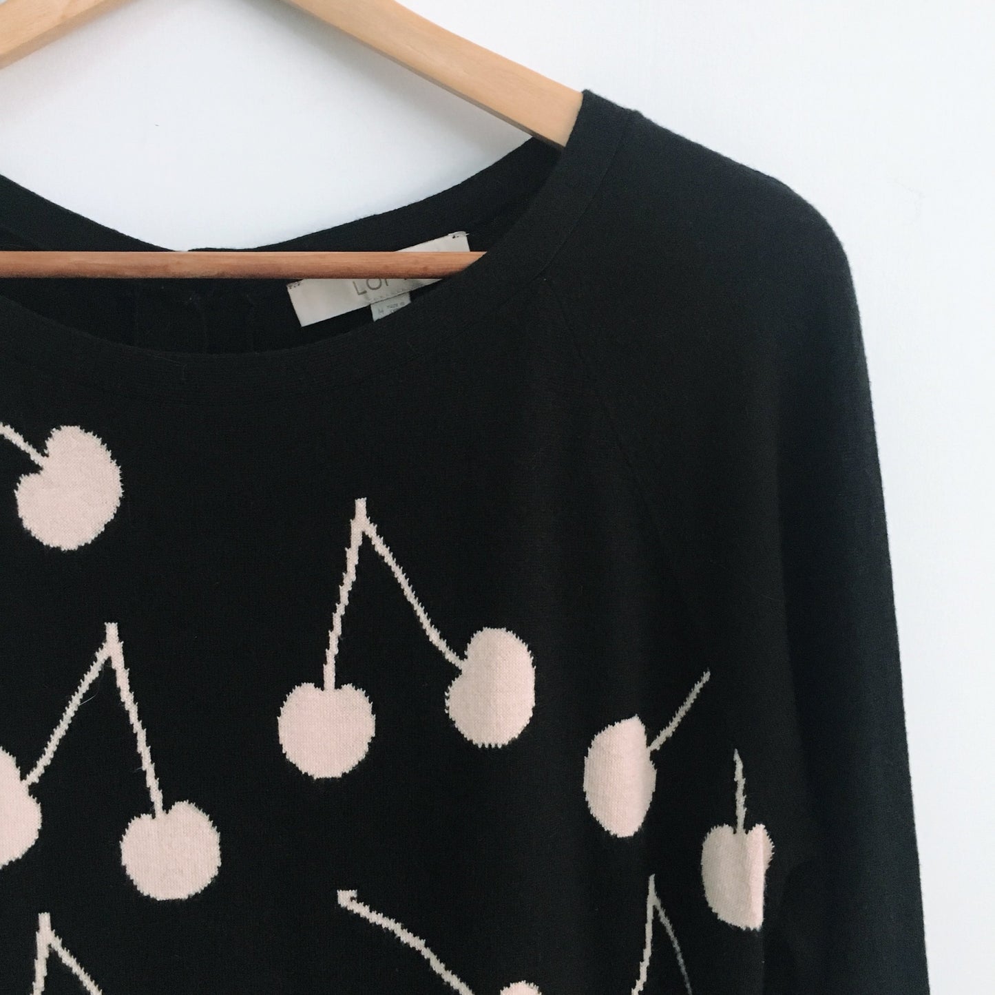 Loft by Ann Taylor Cherry Sweater - size Medium