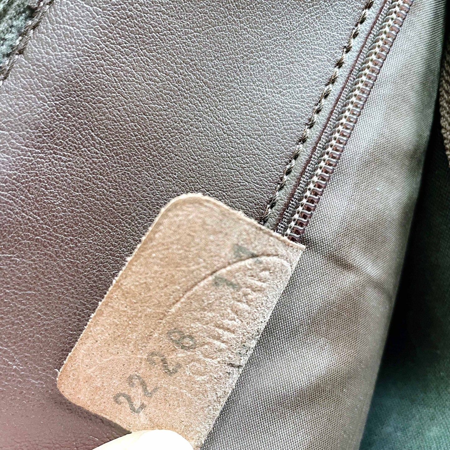 vintage longchamp brown pebble leather crossbody