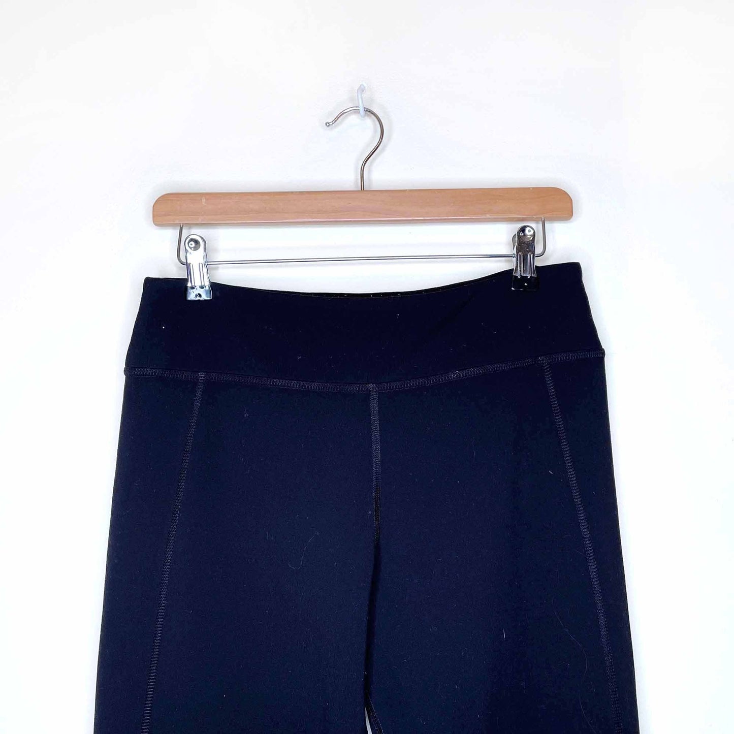 lululemon original straight leg yoga pant with ankle inset - size 6/8