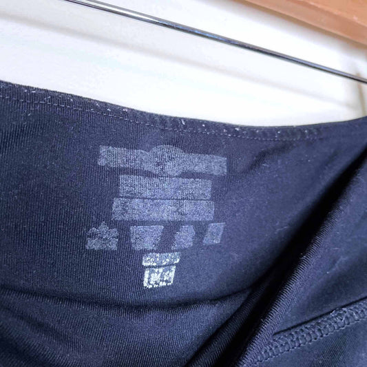 lululemon original straight leg yoga pant with ankle inset - size 6/8