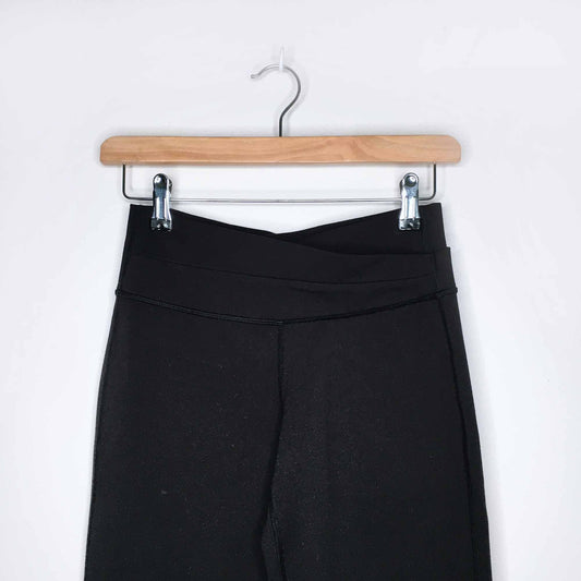 lululemon astro wrap v waist yoga pant - size 4