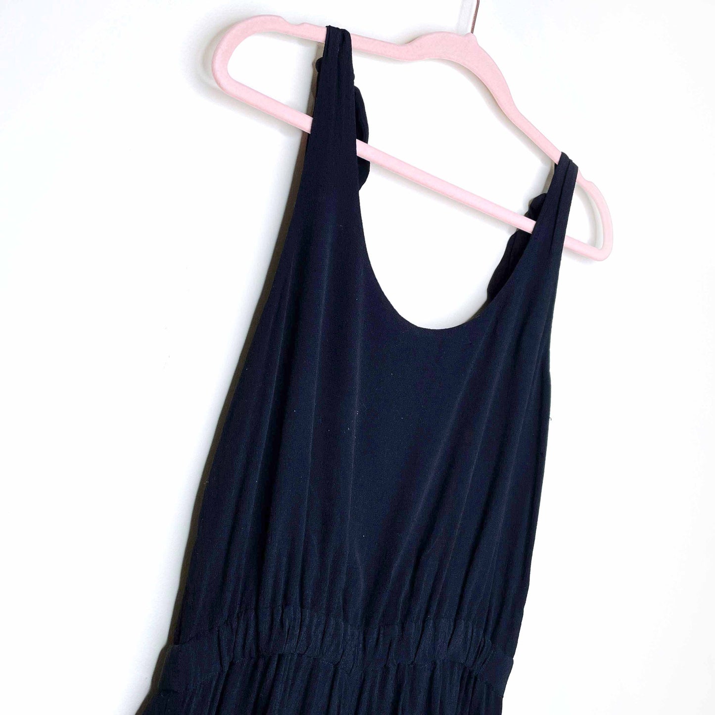 madewell tie-shoulder jumpsuit - size small