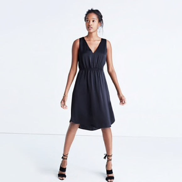 Madewell Nighout silk dress - size 2