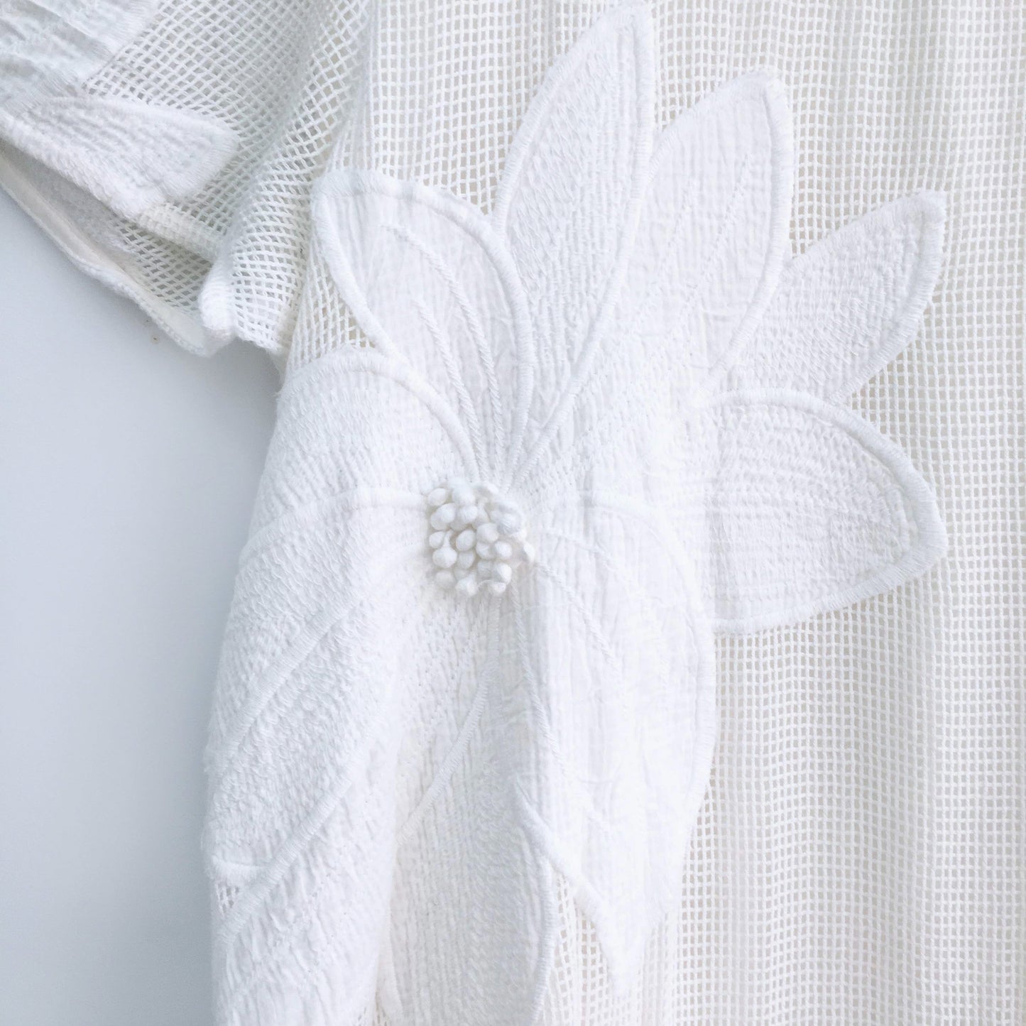 Maeve Ivory Flower Dress - size Medium