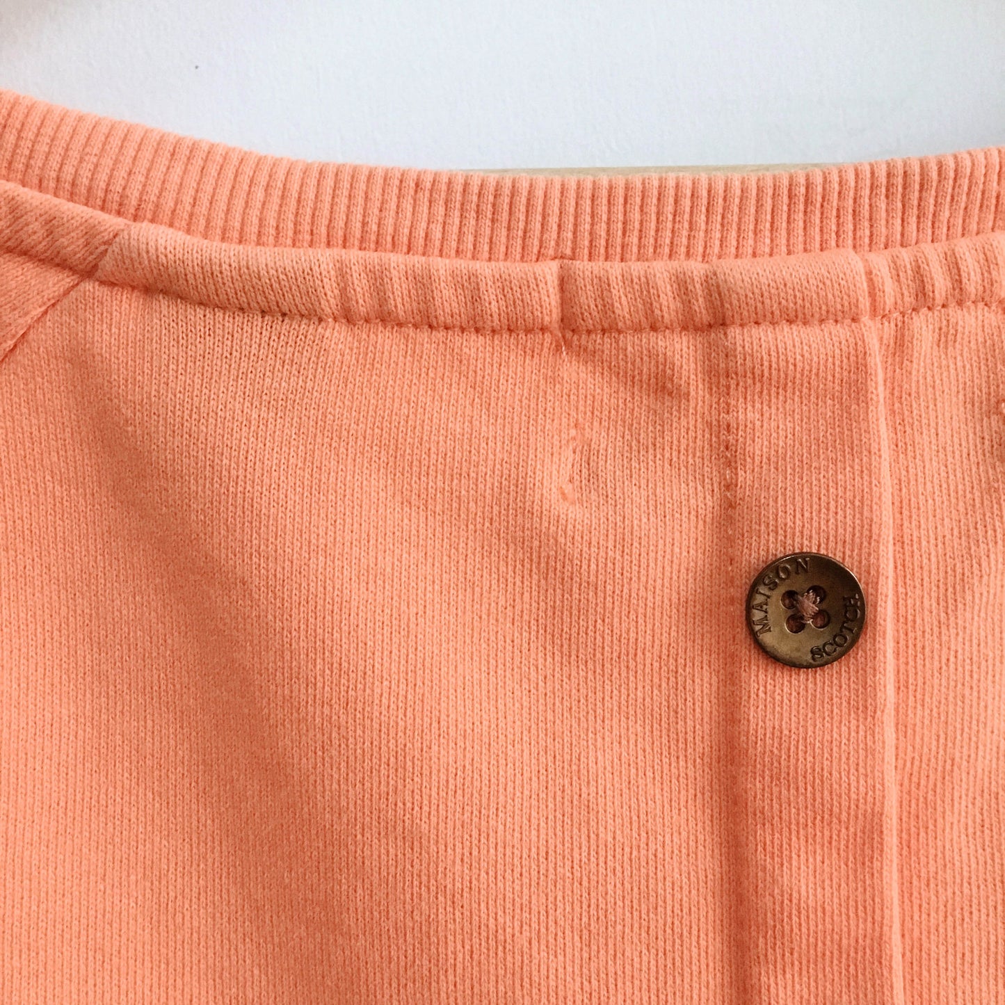 maison scotch anchor sweatshirt tee - size 2 (M)