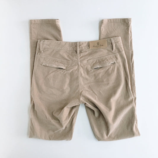Massimo Dutti Slim Velvet Pants - size 26
