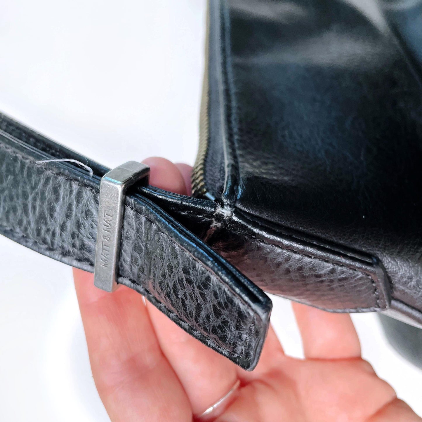 matt & nat large sam vegan crossbody bag