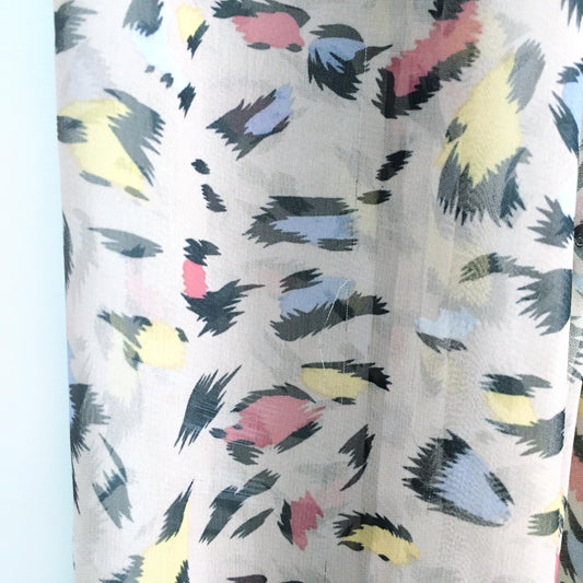 MaxMara Silk Chiffon Leopard Dress - size 36