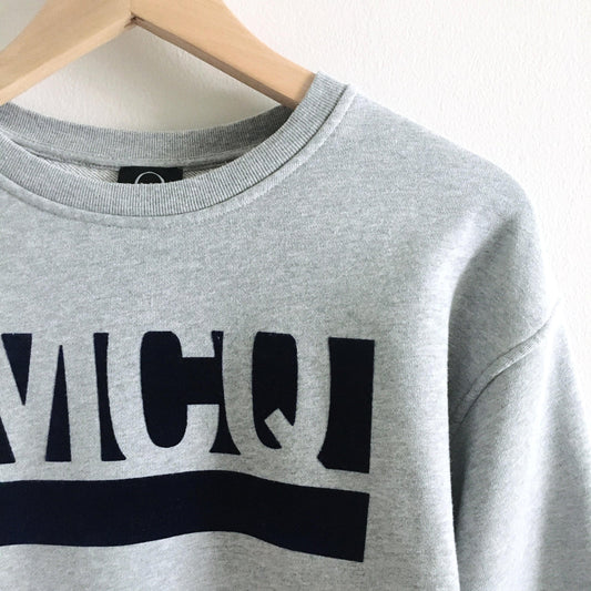 McQ - Alexander McQueen flocked crewneck - size Small