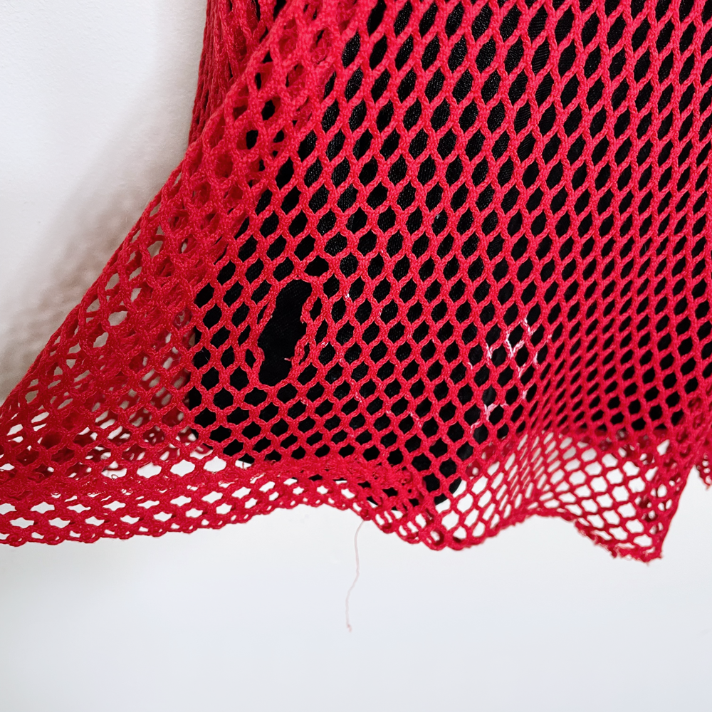 vintage 90s mecca mesh basketball jersey - size large