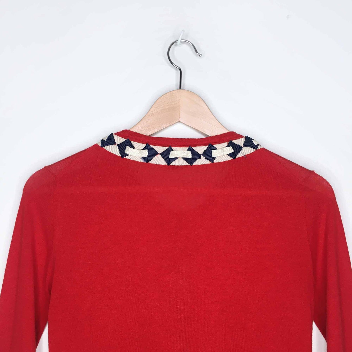 Marc Jacobs embellished trim cardigan sweater - size xs