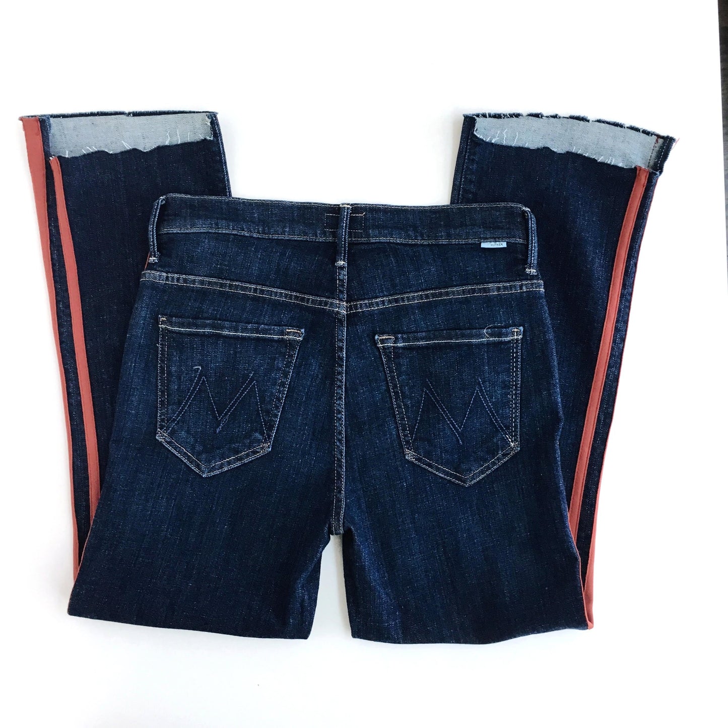 Mother Insider Crop Step Fray in Speed Racer - size 28