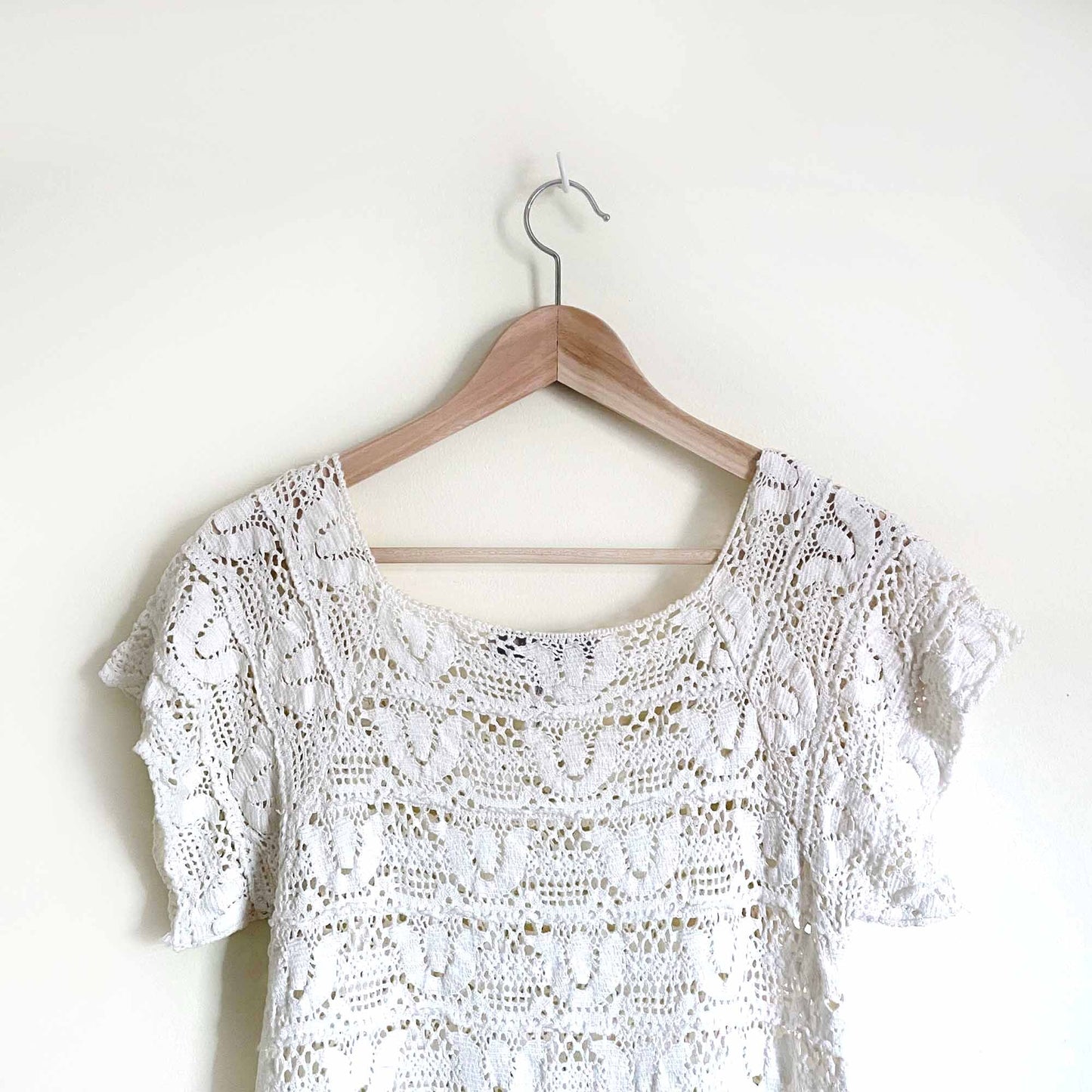 Nanette Lepore swim crochet beach cover-up - size Small