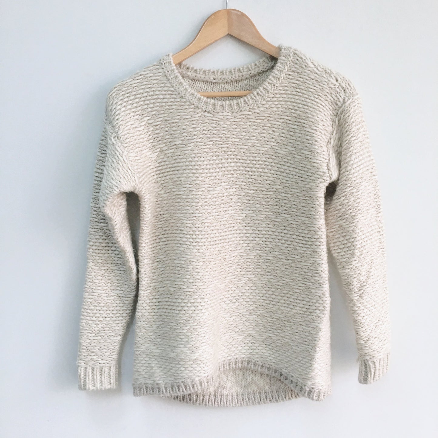 Inside Out Knit Sweater - Size Small