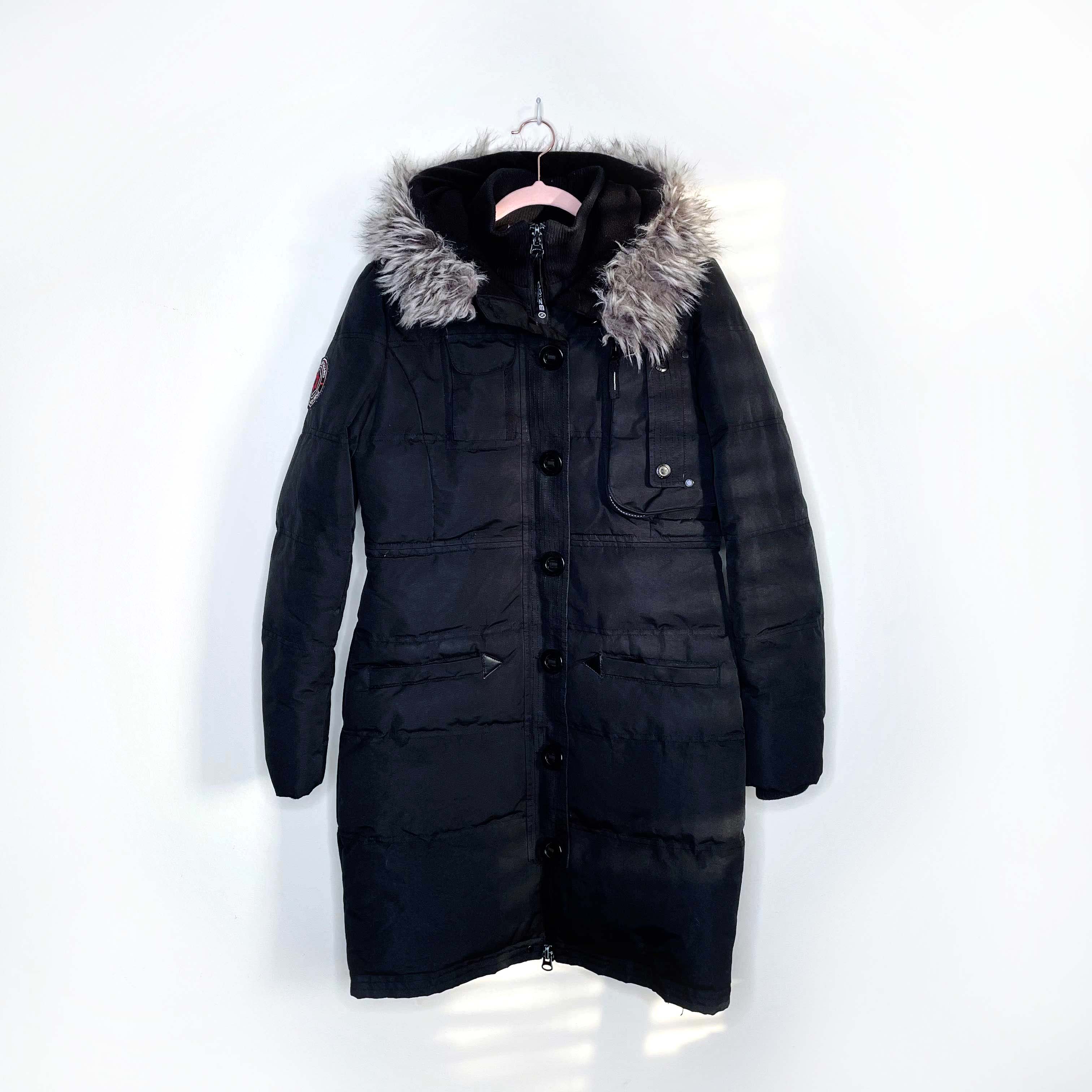 Puffer Jacket Noize Coats Canada Noize Black Vegan Orea Arctic
