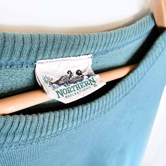 vintage northern reflections crewneck sweatshirt - size xl