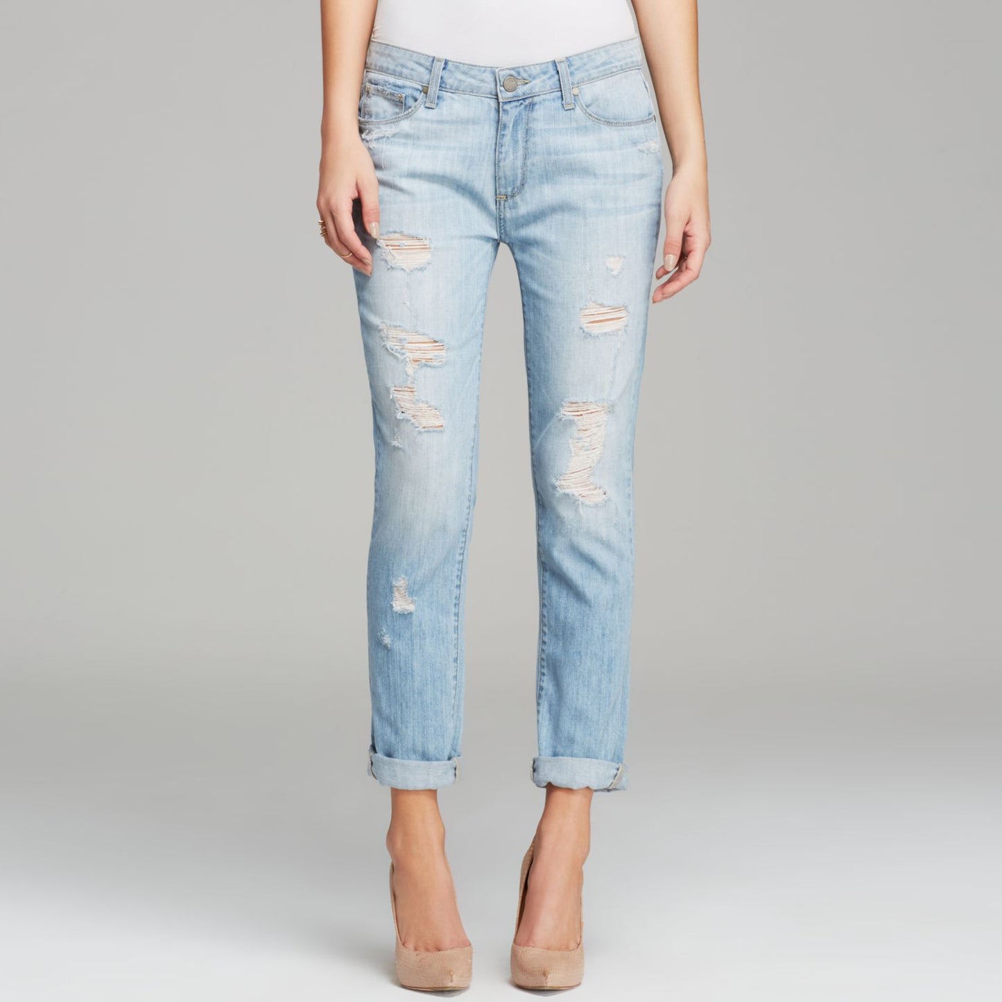 Paige Jimmy Jimmy Crop Jeans - size 30