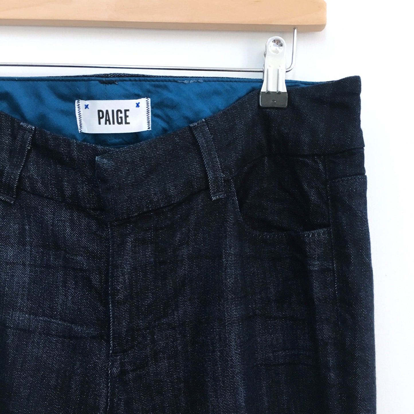 PAIGE Dark Flare Leg Jeans - size 30