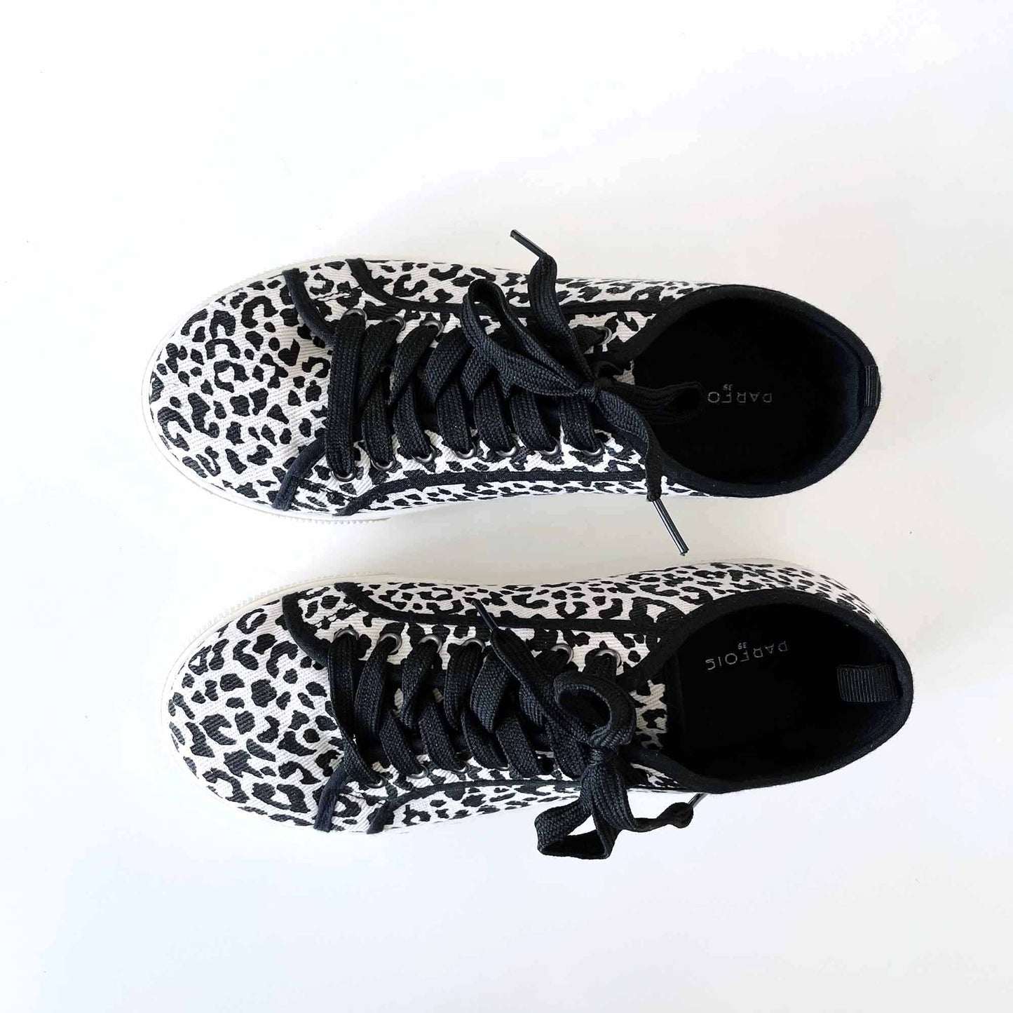 Parfois animal print canvas trainers - size 39