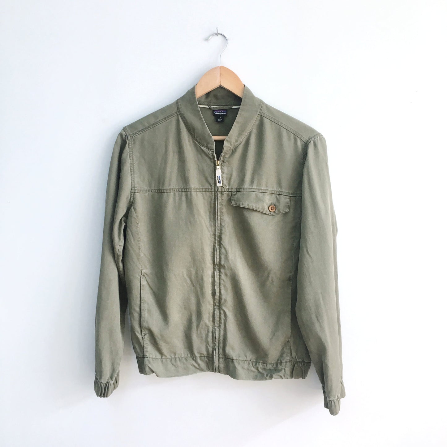 Patagonia Zip Tencel Jacket - size Small