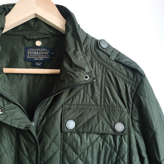 Pendelton quilted barn coat - size Medium