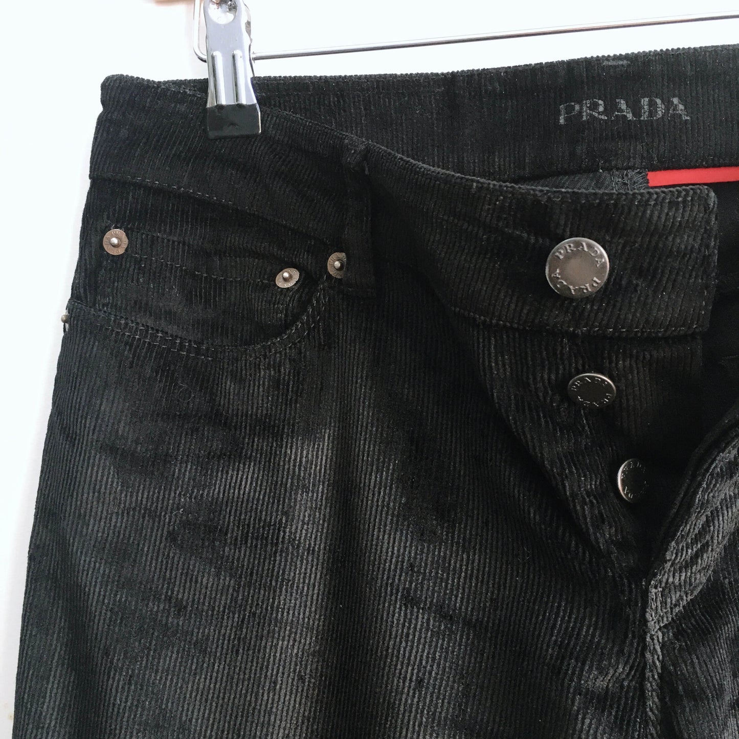 Prada Slim Corduroy Pants - size 29
