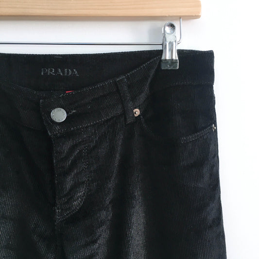Prada Slim Corduroy Pants - size 29