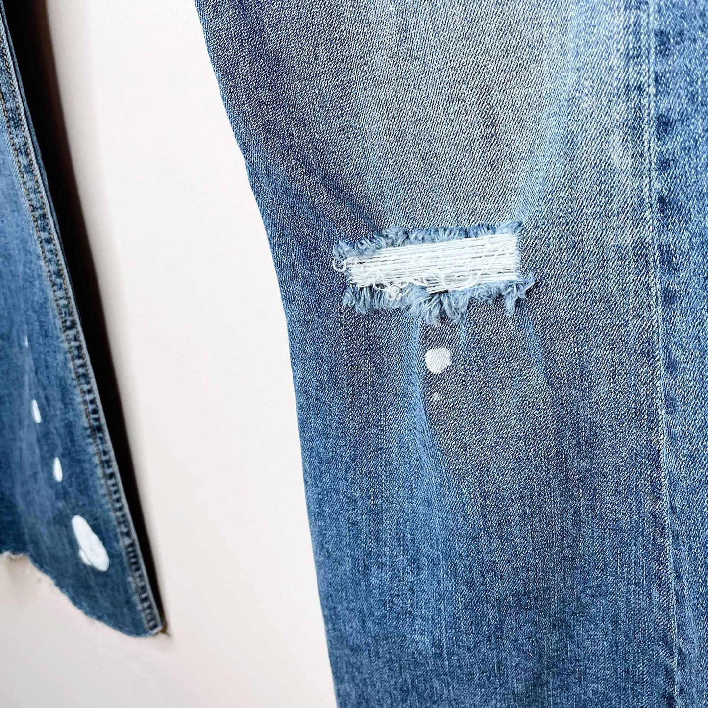 Rag & Bone 10 inch crop flare painted - size 27