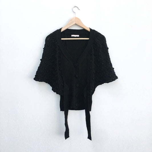 Rebecca Taylor pom pom cardigan - size xs