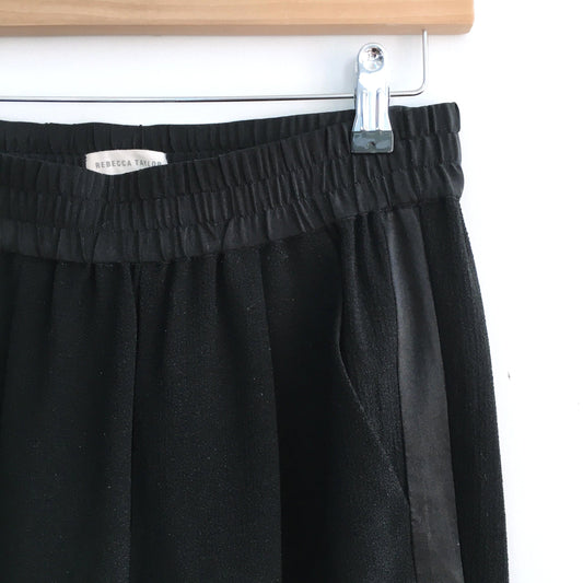 Rebecca Taylor Crepe Tuxedo Joggers - size 0